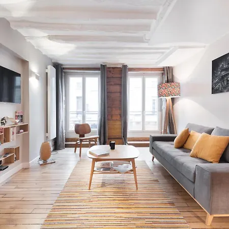 Apartment Lovely Flat In Montorgueil Paris