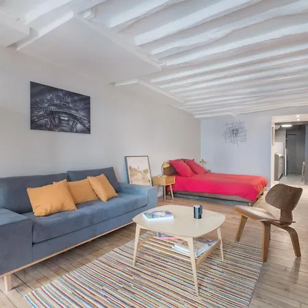 Lovely Flat In Montorgueil Париж